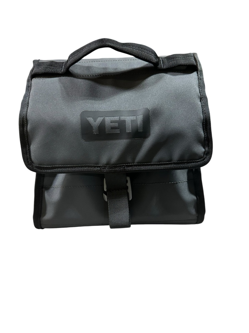 YETI Daytrip Insulated Lunch Bag Charcoal Grey Fold Top Thermal Cooler Tote